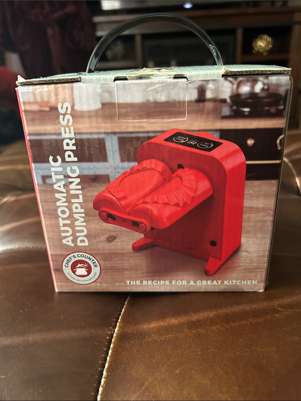 Automatic Dumpling Press - Red